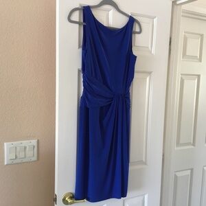 Chaps dress- size M - blue color